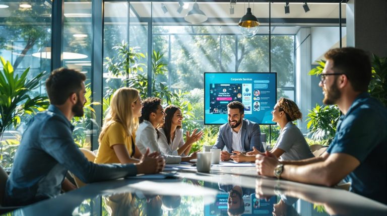 la vie et les services d'entreprise
