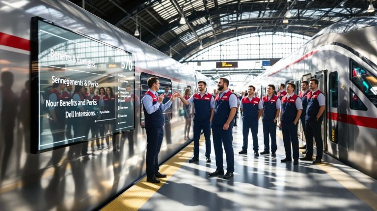 avantages ferroviaires pour les employés