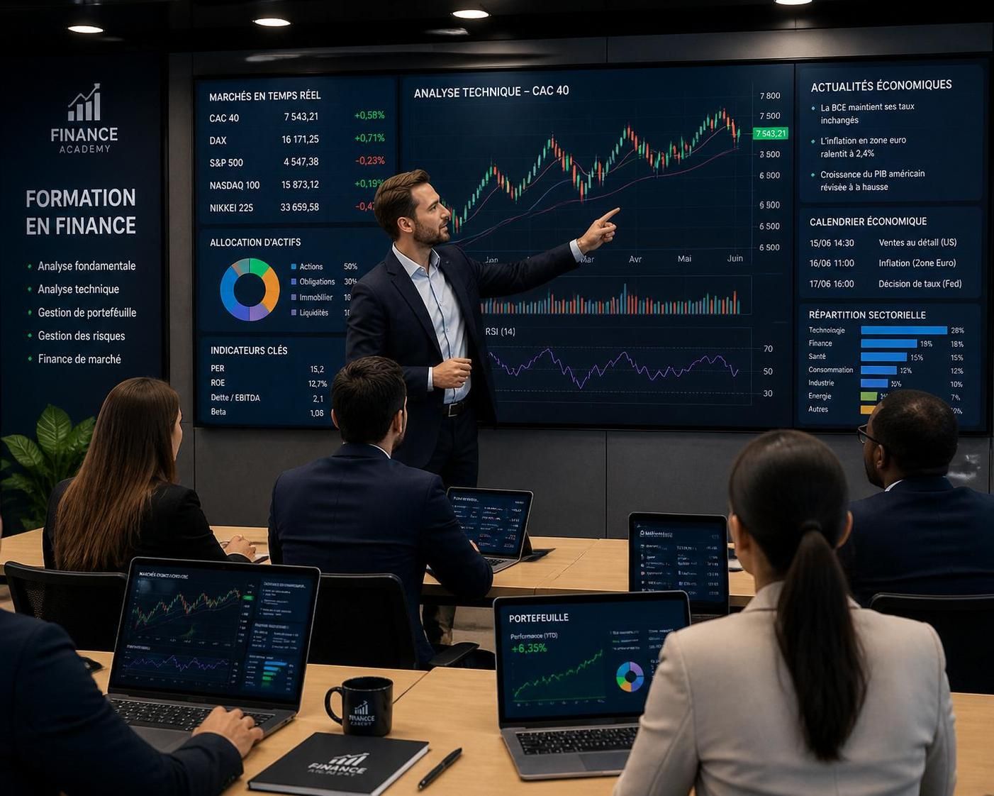 découvrez comment analyser les tendances du marché en 2026 avec notre cours complet sur la société générale, pour optimiser vos investissements et décisions financières.